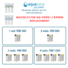AQUASANA AQ-5300+R Replacement Cartridge (For AQ-5300+/AQ-6300M)